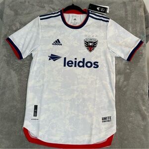 D.C. United MLS Adidas 2022 Shirt Jersey Football Soccer Men's Size Small NWT